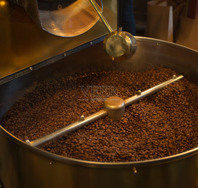 咖啡豆焙炒器,咖啡,暗色,烤的,食品